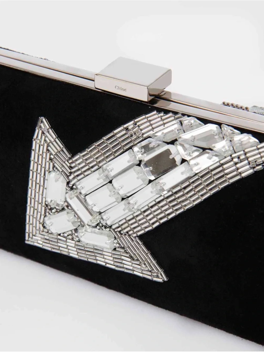 Chloé ‘Met’ Suede Clutch